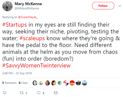 Startups, business failures and work-life balance: Mary McKenna tells it like it is!